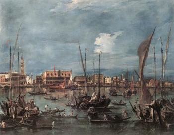 弗朗西斯科 格拉蒂 The Molo and the Riva degli Schiavoni from the Bacino di San Marco 弗朗西斯科 格拉蒂 The Molo and the Riva degli Schiavoni from the Bacino di San Marco